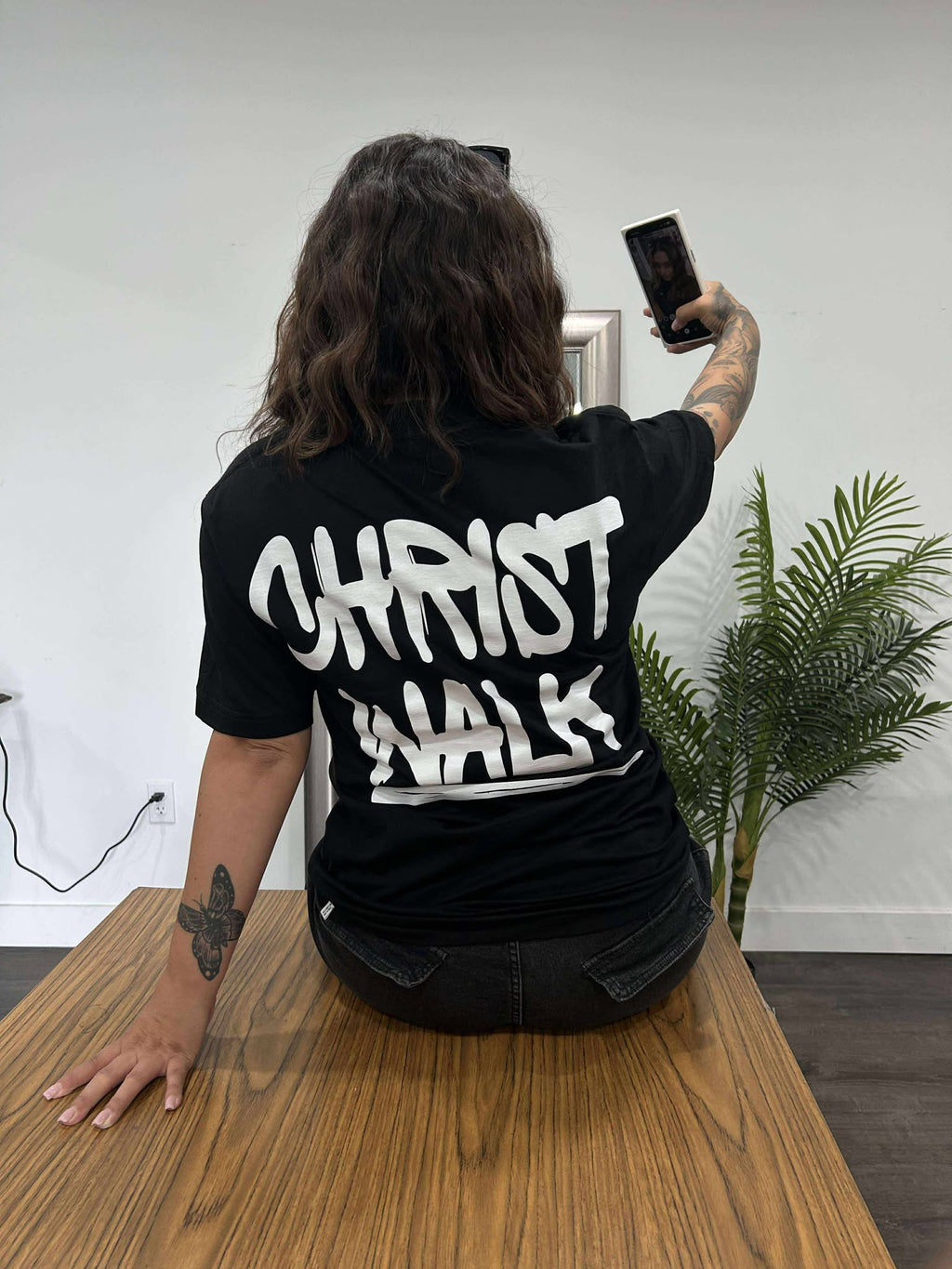 Highly Favored - CHRIST WALK - UNISEX T-SHIRT