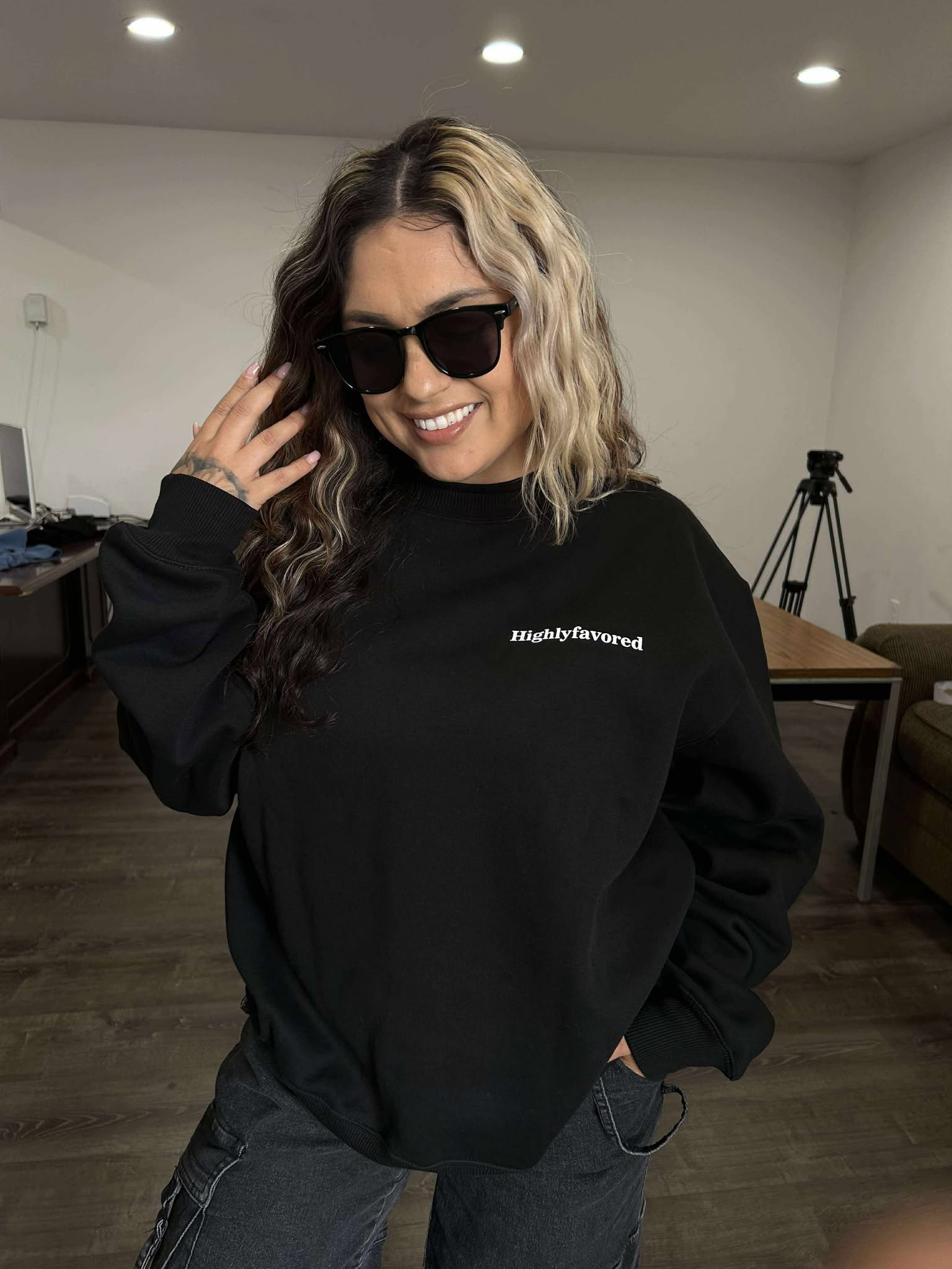 CHRIST WALK - UNISEX - CREWNECK SWEATSHIRT